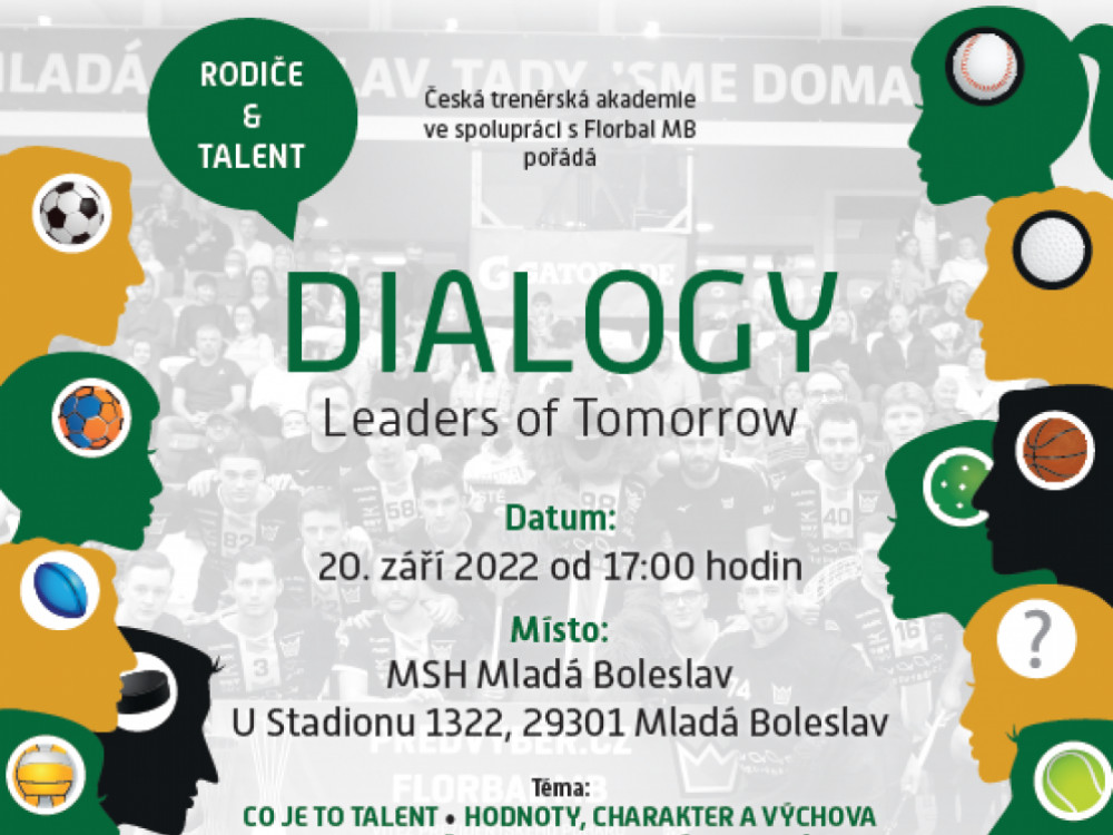 Florbal Mladá Boleslav ve spolupráci s Českou trenérskou akademií pořádají Dialogy !